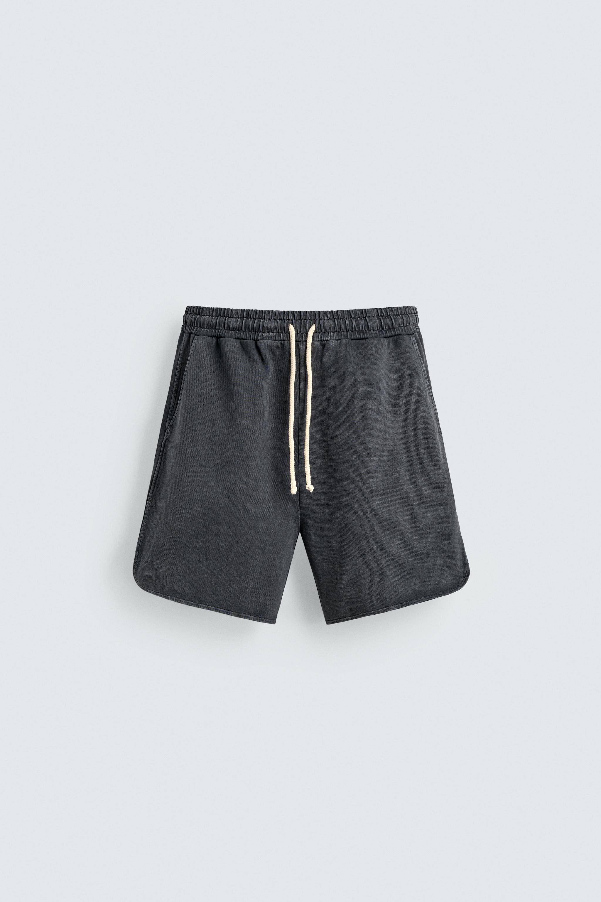 WASHED JOGGER SHORTS